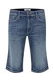 BLEND Denon Pantalón Corto Vaqueros para Hombre Elástico Regular-Fit, tamaño:S, Color:Denim Lightblue (76200)