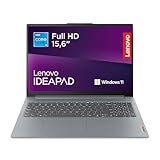 Lenovo IdeaPad Slim 3 Gen 8 – Ordenador Portátil 15.6' FHD (Intel Core i5-13420H, 16 GB RAM, 512 GB SSD, Intel UHD Graphics, Wi-Fi 6, Win 11 Home, Office Trial) Teclado QWERTY Español - Gris Ártico