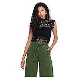 JDY Mujer Jdyblond S/l Top Jrs Noos Blusas Not Applicable, Negro, S