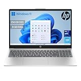 HP 15-fd0374ns - Ordenador portátil de 15.6' FHD (Intel N100, 8GB RAM, 256GB SSD, Intel UHD, Windows 11) Plata - Teclado QWERTY Español