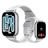 XIAOMI Redmi Watch 5 Active, Llamadas Bluetooth, Pantalla LCD de 2 Pulgadas, Monitor de frecuencia cardíaca, 140 Modos Deportivos, hasta 18 días de autonomía, Plata