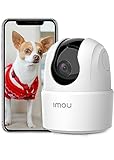 Imou 4MP Cámara Vigilancia WiFi Interior para Mascotas,360° Cámara IP WiFi con Detección de Humano, Visión Nocturna, Audio Bidireccional, Control Remoto, Modo Privacidad,Compatible con Alexa