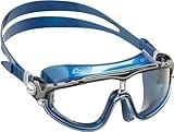 Cressi Skylight Premium Gafas de Natación Anti Empañante y Anti UV - Multicolores - Azul Nery/Negro