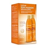 KATIVA Tratamiento Post Alisado Brasileño | Champú y Acondicionador | Prolonga el Alisado un 50% | Antifrizz | Kit 2 unidades | 225 ml | Con keratina vegetal y ácido hialurónico