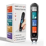 Scanmarker Pro | Lápiz Escáner Traductor y Lápiz Lector de Texto | Bolígrafo Traductor de Idiomas Multilingüe para Lectura, Aprendizaje de Idiomas e Apoyo a la Dislexia
