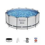 Bestway Steel Pro MAX™ 12' x 48'/3.66m x 1.22m Pool Set