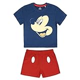 CERDÁ LIFE'S LITTLE MOMENTS Pijama Corto Algodón Mickey Conjuntos, Azul (Azul C03), 3 Años para Niños