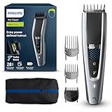Philips Serie 5000 Hc5630/15 - Cortapelos, 28 Ajustes de Longitud Para Estilo Deseado, 90 Min de Uso Sin Cable, Incluye 3 Peines-Guía y Funda