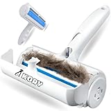 Kory Quita Pelos Mascota Quita Pelusas Ropa Cepillo para Gatos Cepillo para Perros Cepillo Gatos Quitapelo Rodillo Quitapelos Mascotas Quitapelusas Lavable y Reutilizable de Alfombras, Ropa y Sofá