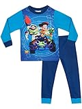 Disney Pijamas de Manga Larga para niños Toy Story Azul 3-4 Años