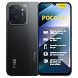 XIAOMI POCO C85 - Smartphone de 6+128GB, Cámara Dual de 50MP con AI, Pantalla inmersiva de 6,9”, Potente procesador Octa-Core, Carga rápida de 33W, 6000mAh, Cargador no Incluido, Negro (Versión ES)