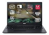 Acer Aspire 3 A315-23 - Ordenador Portátil 15.6” Full HD LED, Laptop (‎AMD Ryzen 3 3250U, 8 GB RAM, 256 GB SSD, UMA Graphics, Windows 11 Home), PC Portátil Color Negro - Teclado QWERTY Español