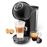 NESCAFÉ DOLCE GUSTO Genio Plus EDG315.B - Cafetera automática de cápsulas, 15 bares de presión, depósito de 0.8 L, color negro