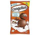 Conguitos, Fruto seco cubierto de chocolate (Con Leche) - 4 de 1000 gr. (Total 4000 gr.)