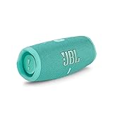 JBL Charge 5 – Altavoz inalámbrico portátil con Bluetooth y batería integrada, resistente al agua (IP67), con PartyBoost para subir el nivel de la fiesta, hasta 20h de reproducción, aquamarine