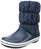 Crocs Botas de Nieve para Mujer, Azul (Navy/White), 37/38 EU
