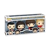 Funko Pop! Rocks: Queen - Freddie Mercury - Radio Gaga 4PK - Figura de Vinilo Coleccionable - Idea de Regalo - Mercancia Oficial - Juguetes para Niños y Adultos - Music Fans