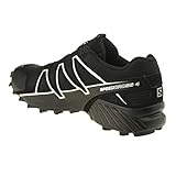 SALOMON Speedcross 4 Gore-tex, Zapatillas de Trail Running Hombre, Negro (Black/Silver Metallic), 46 EU