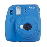 Fujifilm Instax Mini 9 - Cámara instantánea, Solo cámara, Azul Marino