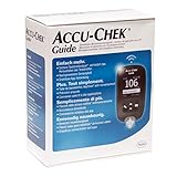 NUEVO ACCU CHEK GUIDE - Kit Glucómetro para la piel sensible Medidores de Glicemia