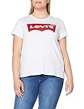 Levi's The Perfect Tee, Camiseta Mujer, Batwing White, M