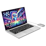 PC Portátil 14 Pulgadas Celeron N4000 (hasta 2.6 GHz) , Computadora Portátil 6GB RAM 128GB SSD, Ordenador portátil W11 Pro Soporte WiFi, Bluetooth, USB 3.0 Mini HDMI, Estudiante/Oficina Laptop.