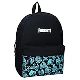 Fortnite Battle Royale – Mochila para niños | Escuela | Guardería – Color negro – Dimensiones 39 x 29 x 12 cm – Código 905 – 4922