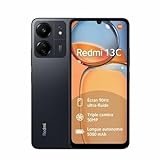 SMARTPHONE XIAOMI REDMI 13C NFC 6,74' 4G HD+ DUALSIM A13.0 8GB/256GB MIDNIGHT BLACK