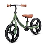 Kinderkraft, 2WAY NEXT Bicicleta sin Pedales, Bicicleta Infantil, Bici Bebe, Cuadro Bajo, Regulable, Sillín Blando, A partir de 3 años hasta 35 kg, Verde