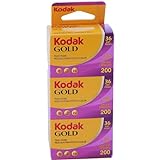 KODAK 35mm GOLD 200 Film / paquete de 3 / GB135-36-Vertical embalaje