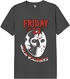 FRIDAY THE 13TH - Camiseta para Hombre, Antracita, L