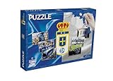 Eleven Force 1000 National Soccer Club Puzzle Real Oviedo Piezas, Color