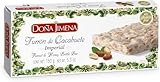 Doña Jimena - Turrón de Cacahuete Elaborado com Cacahuete y Miel, Textura Crujiente, Típico Dulce Navideño Pre-cortado para Fácil Consumo, Turrón Tradicional Sin Gluten, Almendra, 150 Gramos