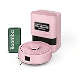 iRobot Roomba Mini Robot Aspirador y Friegasuelos con Base AutoEmpty (hasta 90 días), Navegación LiDAR, Aspiración 7000Pa, Diseño Compacto para Espacios Reducidos, App, Mopas perfumadas, Rosa