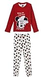 Minnie Mouse Mujer Pijama Largo