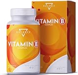 VITAMINA B COMPLEX - 240 COMPRIMIDOS (Suministro para 8 Meses) | Vitamina B Complex | Complejo Vitamina B, B1, B2, B3, B5, B6, B8 (Biotina), B9 (Ácido Fólico), B10, B12 Pura