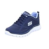 Skechers Burns- Agoura Hombre Scarpe da Ginnastica, Navy, 45 EU