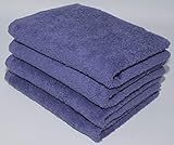 Juego de toallas absorbentes, en rizo de algodón natural, 500 g/m², calidad de hotel, toalla de baño (70 x 140 cm) y toalla de manos (50 x 90 cm)