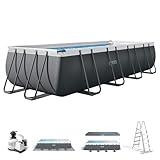Intex 55220 - Piscina Desmontable Rectangular Ultra XTR Frame 549x274x132 + depuradora