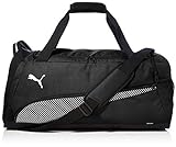 PUMA Fundamentals Sports Bag M Bolsa Deporte, Unisex Adulto, Black, OSFA