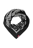 Levi's Paisley Bandana, Chal Hombre, Negro (Regular Black), Talla Única