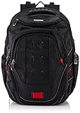 SAMSONITE Laptop Backpack 17.3' (Black/Red) -Leviathan  Mochila Tipo Casual, 53 cm, Negro