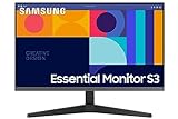 Samsung LS27C332GAUXEN – Monitor S3 (S33GC) 27” con Panel IPS, tasa de refresco 100Hz, AMD FreeSync, Modo Juego, Modo Eye Saver & Less Flickering, Negro