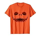 Camisa de disfraz de Halloween Cara de calabaza Camiseta