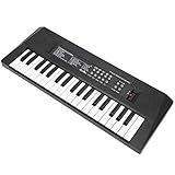Piano Electrico, Teclado eléctrico Teclado musical electrónico portátil de 37 teclas con función de grabación de micrófono para niños que aprenden