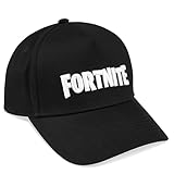 Fortnite Gorra Beisbol para Niño Adolescente Correa Ajustable Sombreros para el Sol con Visera Deportes Vacaciones Regalos Gamer (Negro)