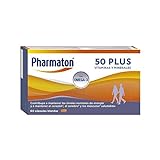Pharmaton 50+ - Multivitamínico con Omega 3 - 60 cápsulas - Ayuda a mantener la energía a partir de los 50 años (60 unidad)