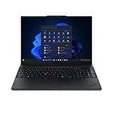 Lenovo ThinkPad E16 G3 Ordenador Portátil 16' WUXGA (AMD Ryzen 5 230, 16GB RAM, 512GB SSD, Integrated Graphics, Windows 11 Pro) Black - Teclado QWERTY