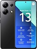 Xiaomi Redmi Note 13 4G- Smartphone 6+128GB, Dimensity 6080, 6.67' G-OLED FHD+ AMOLED Display, 120Hz, Cámara de 108MP, 5000mAh, 33W Cargando, Negro [Versión Global]