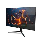 KROM Kertz 27' – Monitor Gaming RGB IPS 200Hz, 1ms, Full HD (1920x1080), HDR, Compatible AMD FreeSync y NVIDIA G-Sync, Low Blue Light y Flicker Free, VESA 75x75 – Negro